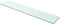 vidaXL - Wandschap - transparant - 100x20 - cm - glas