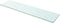 vidaXL - Wandschap - transparant - 100x25 - cm - glas