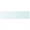 vidaXL - Wandschap - transparant - 100x25 - cm - glas