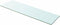 vidaXL - Wandschap - transparant - 100x30 - cm - glas