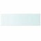 vidaXL - Wandschap - transparant - 100x30 - cm - glas
