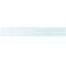 vidaXL - Wandschap - transparant - 110x15 - cm - glas