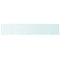 vidaXL - Wandschap - transparant - 110x20 - cm - glas