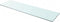 vidaXL - Wandschap - transparant - 110x20 - cm - glas