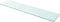 vidaXL - Wandschap - transparant - 110x25 - cm - glas