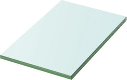 vidaXL - Wandschap - transparant - 20x12 - cm - glas