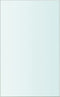 vidaXL - Wandschap - transparant - 20x12 - cm - glas