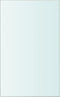 vidaXL - Wandschap - transparant - 20x12 - cm - glas