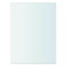 vidaXL - Wandschap - transparant - 20x15 - cm - glas
