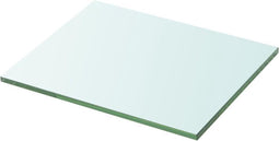 vidaXL - Wandschap - transparant - 20x25 - cm - glas