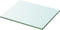 vidaXL - Wandschap - transparant - 20x25 - cm - glas