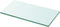 vidaXL - Wandschap - transparant - 30x12 - cm - glas