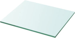 vidaXL - Wandschap - transparant - 30x25 - cm - glas