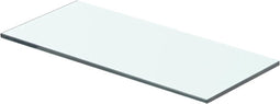 vidaXL - Wandschap - transparant - 40x12 - cm - glas