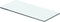 vidaXL - Wandschap - transparant - 40x12 - cm - glas