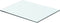 vidaXL - Wandschap - transparant - 40x25 - cm - glas