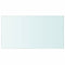 vidaXL - Wandschap - transparant - 40x25 - cm - glas