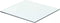 vidaXL - Wandschap - transparant - 40x30 - cm - glas
