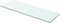 vidaXL - Wandschap - transparant - 60x15 - cm - glas