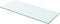 vidaXL - Wandschap - transparant - 60x20 - cm - glas