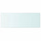 vidaXL - Wandschap - transparant - 60x25 - cm - glas