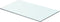 vidaXL - Wandschap - transparant - 60x30 - cm - glas