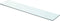 vidaXL - Wandschap - transparant - 70x15 - cm - glas