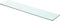 vidaXL - Wandschap - transparant - 70x15 - cm - glas