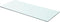 vidaXL - Wandschap - transparant - 70x30 - cm - glas