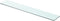 vidaXL - Wandschap - transparant - 80x12 - cm - glas