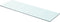 vidaXL - Wandschap - transparant - 80x25 - cm - glas