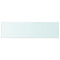 vidaXL - Wandschap - transparant - 90x25 - cm - glas