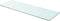 vidaXL - Wandschap - transparant - 90x30 - cm - glas