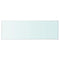 vidaXL - Wandschap - transparant - 90x30 - cm - glas