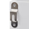 vidaXL - Wandschap - voor - boeken/DVD's - MDF - wit