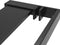 vidaXL-Wandschap-voor-inloopdouche-muur-80-cm-aluminium-zwart