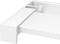 vidaXL-Wandschap-voor-inloopdouchewand-115-cm-aluminium-wit