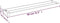 vidaXL-Wandschap-voor-inloopdouchewand-80-cm-aluminium-wit