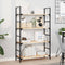 vidaXL - Wandschap - zwevend - 100x30x2 - cm - onbehandeld - massief - acaciahout