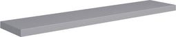 vidaXL - Wandschap - zwevend - 120x23,5x3,8 - cm - MDF - grijs