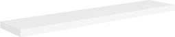 vidaXL - Wandschap - zwevend - 120x23,5x3,8 - cm - MDF - wit
