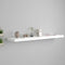 vidaXL - Wandschap - zwevend - 120x23,5x3,8 - cm - MDF - wit