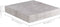 vidaXL - Wandschap - zwevend - 23x23,5x3,8 - cm - MDF - betongrijs