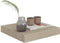 vidaXL - Wandschap - zwevend - 23x23,5x3,8 - cm - MDF - eikenkleur