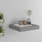 vidaXL - Wandschap - zwevend - 23x23,5x3,8 - cm - MDF - grijs