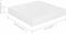 vidaXL - Wandschap - zwevend - 23x23,5x3,8 - cm - MDF - hoogglans - wit