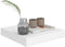 vidaXL - Wandschap - zwevend - 23x23,5x3,8 - cm - MDF - wit