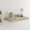 vidaXL - Wandschap - zwevend - 40x23x3,8 - cm - MDF - eikenkleurig