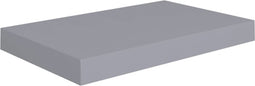 vidaXL - Wandschap - zwevend - 40x23x3,8 - cm - MDF - grijs