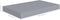vidaXL - Wandschap - zwevend - 40x23x3,8 - cm - MDF - grijs